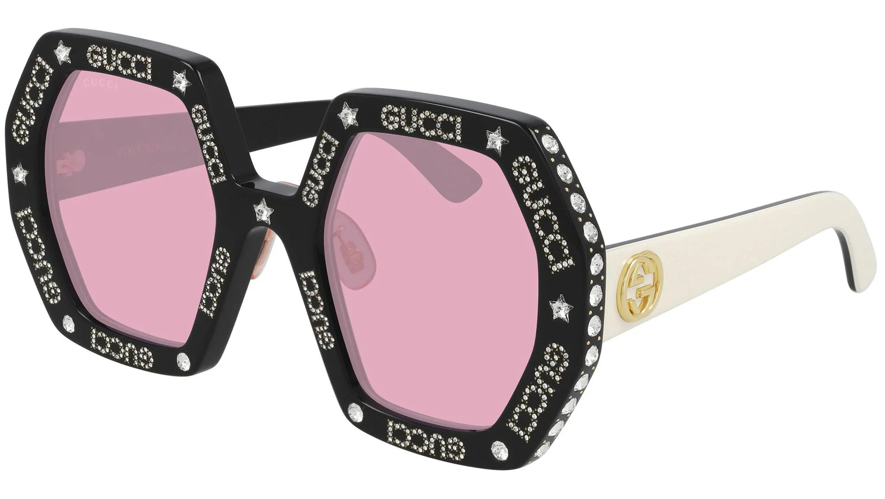 Lentes de Sol Gucci para dama con cristales Swarovski 069 Simar Co