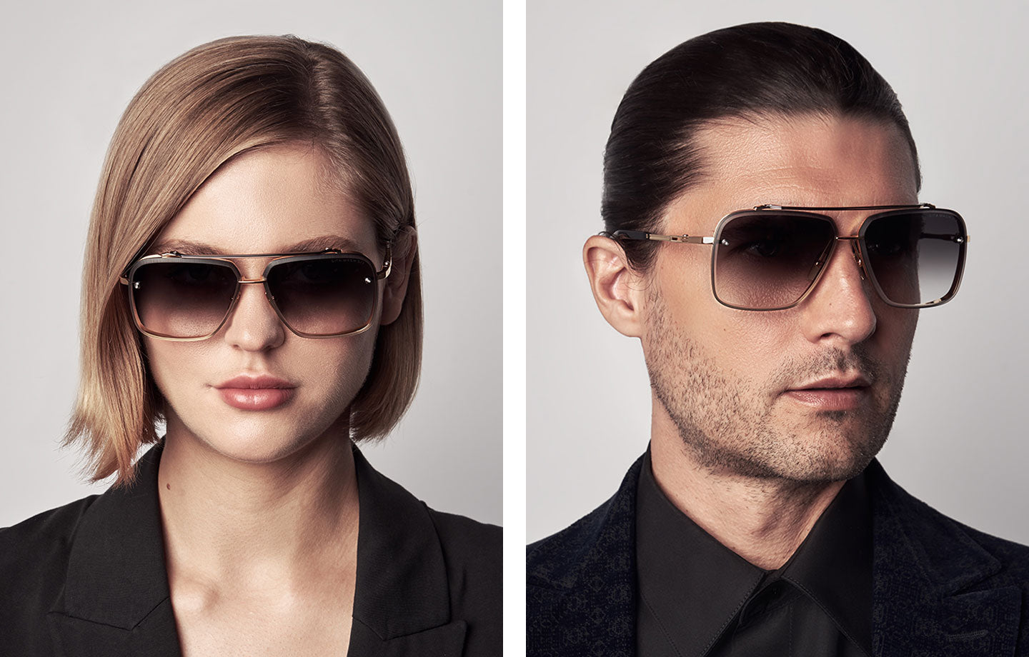 Lentes de sol Dita Mach Six Yellow Gold Black Rhodium 035 Simar Co